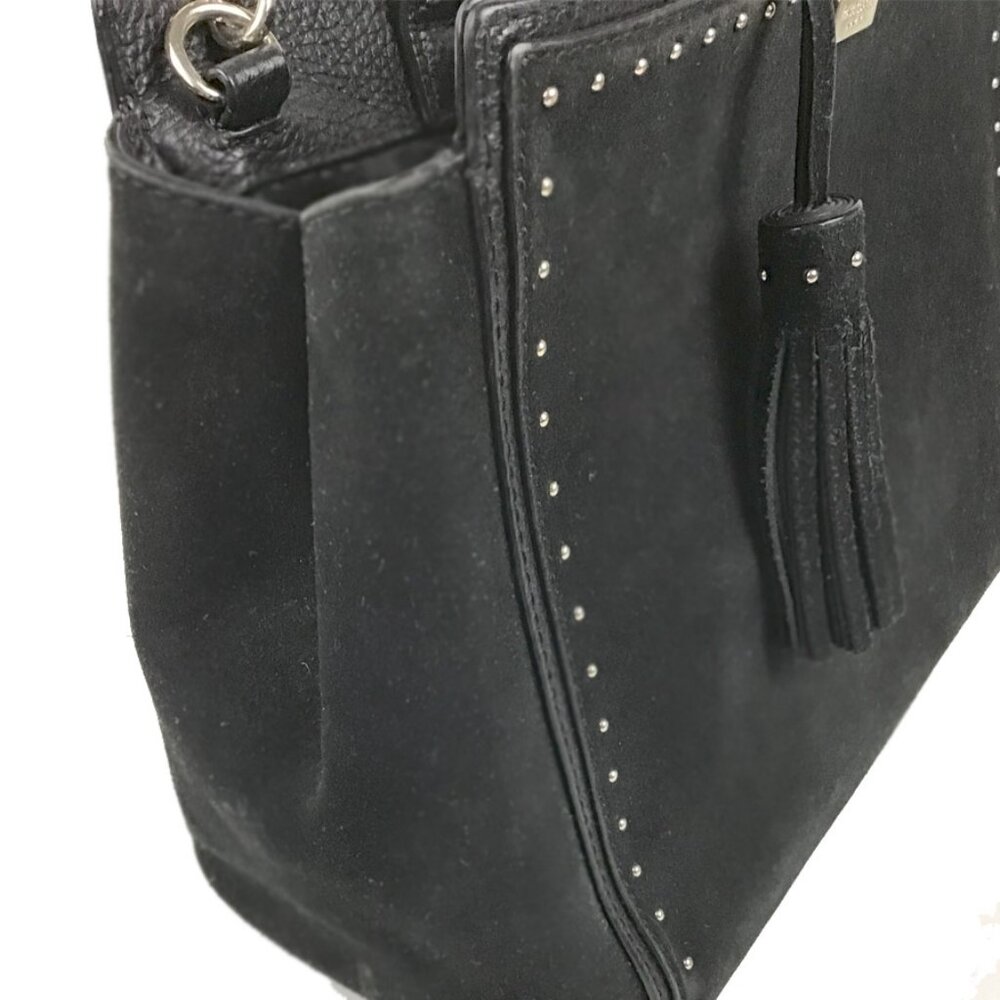 Kate Spade Abby West Street Black Leather Satchel Bag - Picture 4 of 13